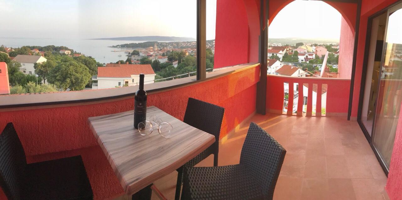Apartmani Zuzic Krk Town Eksteriør billede